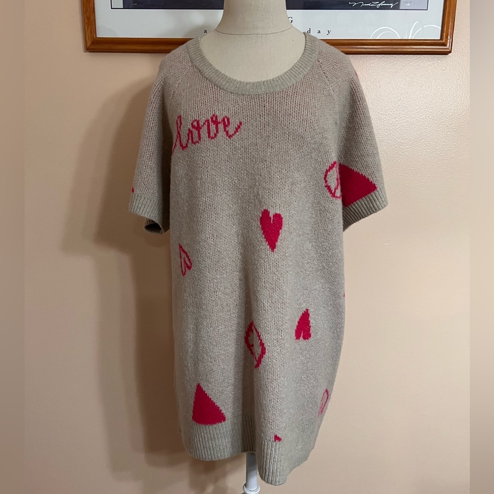 Torrid vegan cashmere raglan sweater Size 2